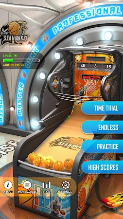 Game screenshot Basketball Flick 3D hack