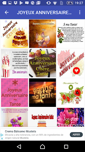 Bon anniversaire, chère tante Screen 2
