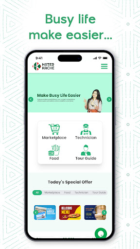 Android application Hater Kache screenshort