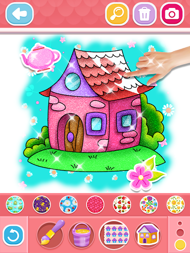 Glitter House coloring and dra photo 10