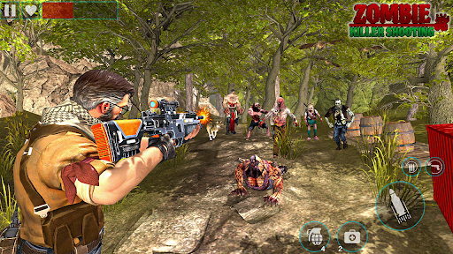 Zombie Killer Shooting Games Screen 3