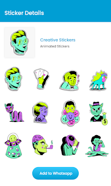 Animated Stickers For WhatsApp :Animated WAStickerのおすすめ画像4