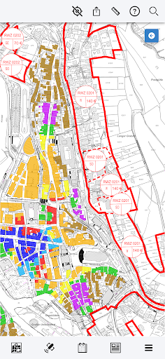 Android application GeoApp Schwäbisch Hall screenshort