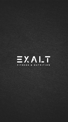 Android application Exalt Fitness and Nutrition screenshort