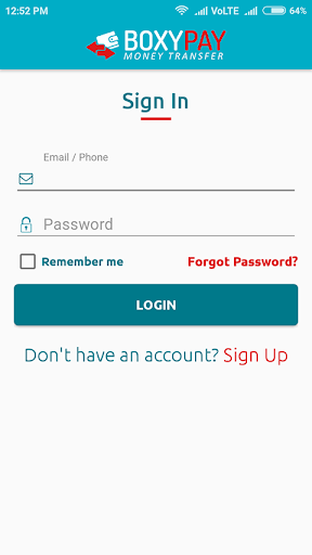 BoxyPay Money Transfer Screenshot 2 - AppWisp.com