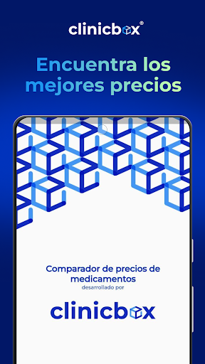 Android application Comparador de precio Clinicbox screenshort