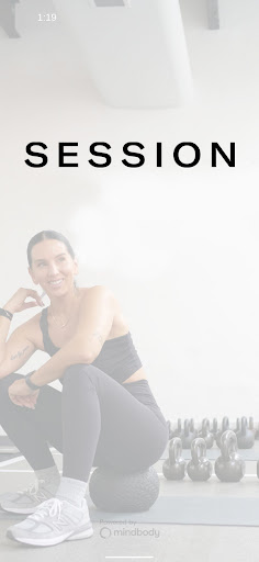 Android application SESSION ATHLETIC screenshort