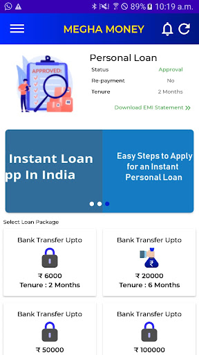 Megha Money - Personal Loan