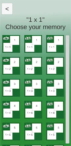 Times Tables Memory Games - Screenshot 1