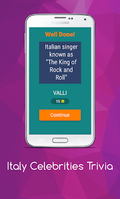 Italy Celebrities Trivia - Screenshot 2
