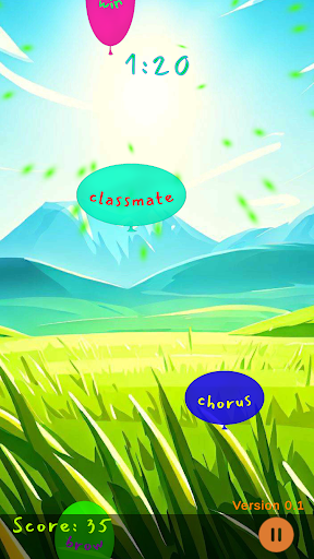 BalloonWord Screen 2