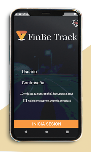 Finbe Track Screen 2