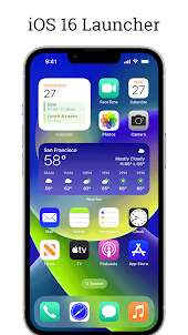 iOS Launcher -Widgets & Themes