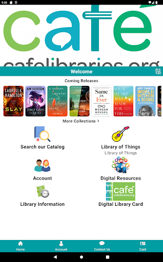 Bridges Library Café Mobile