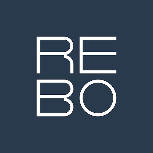 REBO Drink water, Save the sea logo