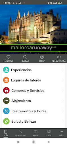 Android application Mallorca Runaway: Travel Guide screenshort