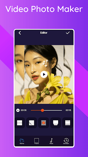 Android application Fucasy: Video Maker screenshort