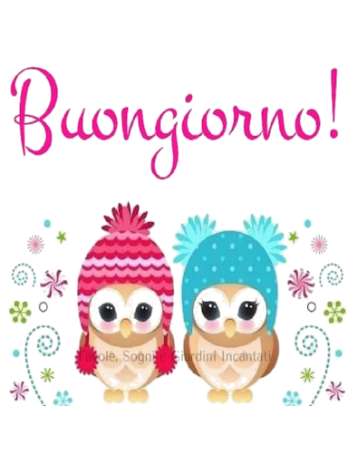 Buongiorno e Buonanotte Whatsstickers