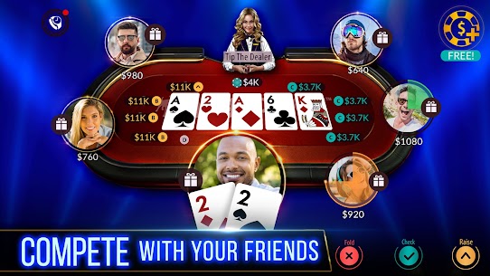 Zynga Poker Mod Apk Download (Unlimited Coins, Gold, Chips) 4