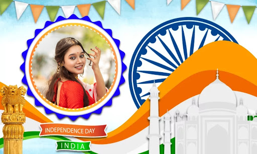 Android application 15 August Photo Frame 2024 screenshort
