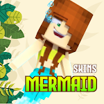 Cover Image of Télécharger Mermaid Skins for Minecraft 4.0 APK