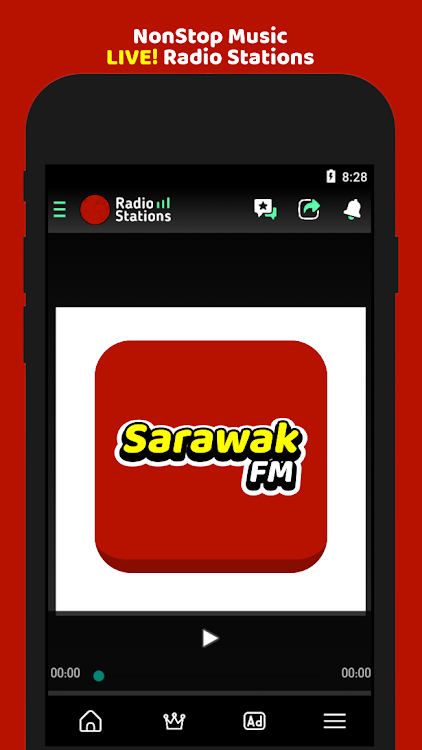 Sarawak FM: Radio Station FM - 1 - (Android)
