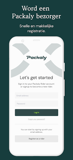 Packaly Rider Screen 3