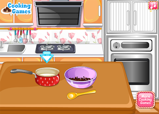 cooking games chocolate maker Screen 2