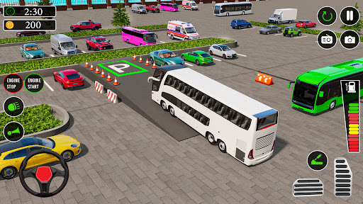 Coach Bus Parking Game Offline Screen 2