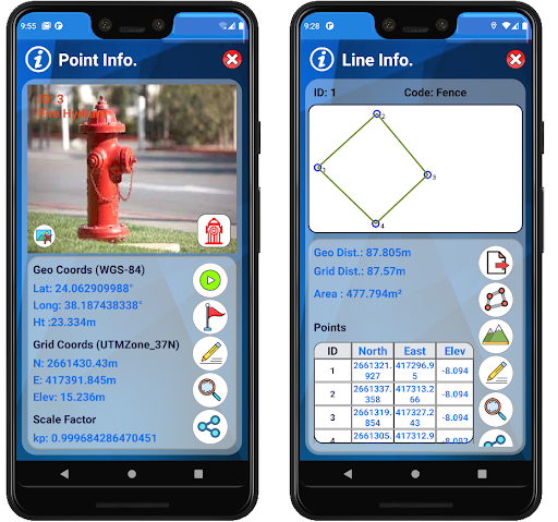 SurveyingX Pro Screen 2