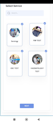 Dr Girdhari Lal Laboratory Screen 2