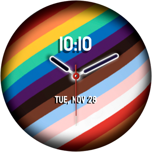 Pride Rainbow Love Watch Face logo