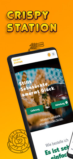 Android application Crispy Station screenshort