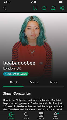 gigseekr: Live Music Discovery Screen 3