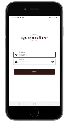 Android application GC - Abastecimento screenshort