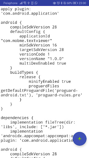 Text Viewer Screen 3