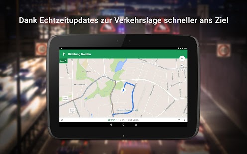 Google Maps Bildschirmfoto