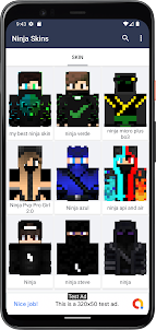 Ninja Skins for Minecraft PE