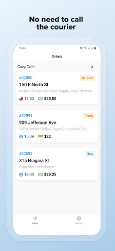 Android application Poster Courier screenshort