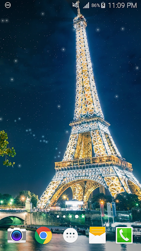 Eiffel Tower Live Wallpaper Screen 3