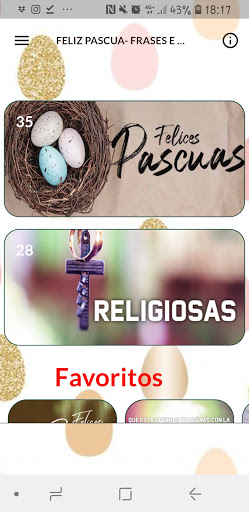Android application PASCUA SOLEMNE Y BENDICIONES screenshort