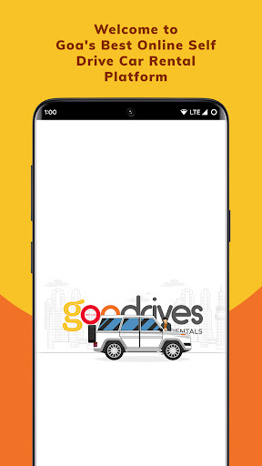Android application Goadrives - Car Rentals in Goa screenshort