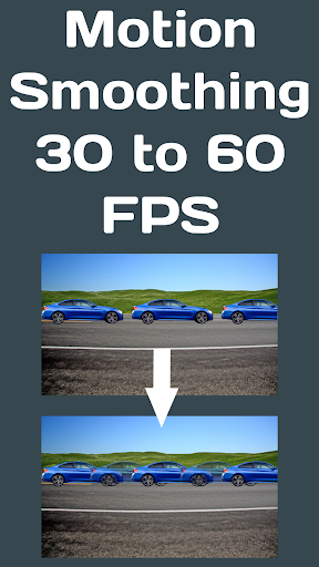 Android application Video 30 FPS to 60 FPS screenshort