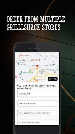 Android application Grill Shack Kenya screenshort