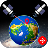 Global Live Earth Maps-GPS Tracking Satellite View icon