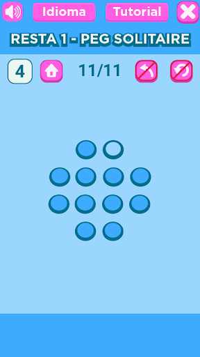 Resta 1 - Peg Solitaire Screen 3