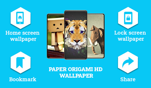 Paper Origami HD Wallpaper