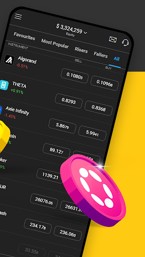iFOREX Crypto online trading Screen 2