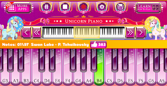 Piano Unicornio