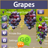 GO SMS Grapes icon